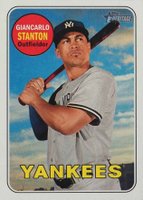 2018 Topps Heritage  #74 Giancarlo Stanton Baseball Card