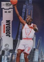 2022 Skybox Metal Universe Champions #1 Michael Jordan Spectrum Basketball Card