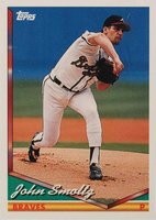 1994 Topps #687 John Smoltz Baseball Card