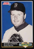 1991 Score #850 Roger Clemens Baseball Card