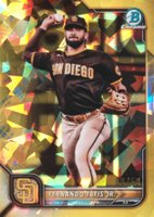 2022 Bowman Chrome Sapphire Edition #83 Fernando Tatis Jr. Yellow Baseball Card