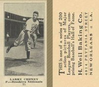 1916 Weil Baking Co. #31 Larry Cheney Baseball Card