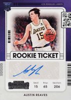 2021 Panini Contenders #162 Austin Reaves Autograph Basketball Card