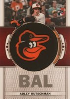 2023 Topps Team Logo Commemorative Patch #TLPAR Adley Rutschman Baseball Card