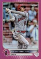 2022 Topps Chrome #1 Shohei Ohtani Magenta Refractor Baseball Card