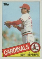 1985 Topps #474 Kurt Kepshire Baseball Card