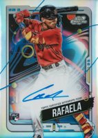 2024 Topps Chrome Cosmic Cosmic Chrome Autographs #CR Ceddanne Rafaela Baseball Card