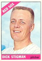 1966 Topps #512 Dick Stigman Baseball Card
