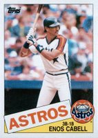 1985 Topps #786 Enos Cabell Baseball Card