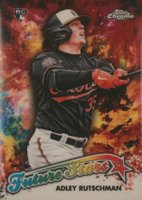 2023 Topps Chrome Logofractor Edition Future Stars #FS1 Adley Rutschman Baseball Card