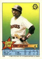 1989 O-Pee-Chee Stickers #50/66 Tony Gwynn/Kirk Gibson Baseball Card