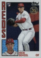 2019 Topps Silver Pack 1984 Chrome Promo  #13 Nick Senzel Baseball Card