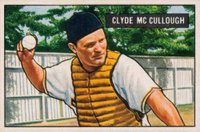 1951 Bowman #94 Clyde McCullough Baseball Card