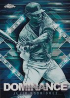 2023 Topps Chrome Update Diamond Dominance #DD2 Julio Rodriguez Baseball Card