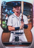 2023 Bowman Draft #BDC76 Max Clark Chrome-SP Baseball Card