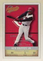 2002 Fleer Authentix #6 Ken Griffey Jr. Front Row Baseball Card