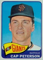 1965 Topps #512 Cap Peterson Baseball Card