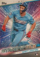2024 Topps Stars of MLB #SMLB85 Wyatt Langford Update Baseball Card
