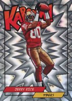 2018 Panini Kaboom! #JR Jerry Rice Football Card