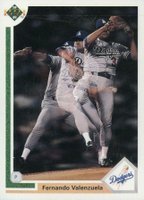 1991 Upper Deck #175 Fernando Valenzuela Baseball Card