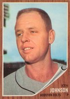 1962 Topps #278 Ken Johnson Baseball Card