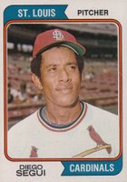 1974 Topps #151 Diego Segui Baseball Card