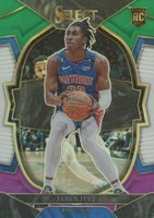 2022 Panini Select #87 Jaden Ivey Green/White/Purple Basketball Card