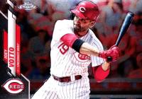 2020 Topps Chrome #9 Joey Votto Baseball Card