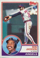 1983 Topps #262 Ron Jackson Baseball Card