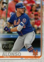 2019 Topps #475 Pete Alonso 150th Anniversary Baseball Card