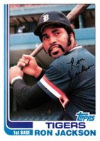 1982 Topps #488 Ron Jackson Baseball Card