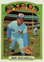 1972 Topps #159 John Boccabella Baseball Card