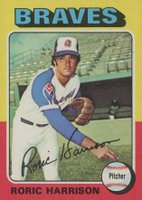 1975 Topps Mini #287 Roric Harrison Baseball Card