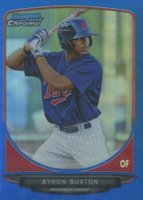 2013 Bowman Chrome Prospects #BCP1 Byron Buxton Blue Refractor Baseball Card