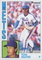 1984 Topps Nestle Hand Cut #740 Tom Seaver Baseball Card