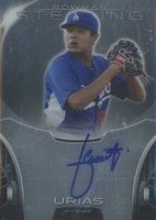 2013 Bowman Sterling Autograph Prospects #JU Julio Urias Baseball Card