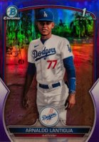 2023 Bowman Chrome Prospects #BCP242 Arnaldo Lantigua Purple Baseball Card