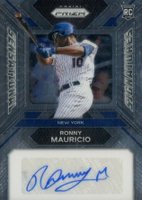 2024 Panini Prizm Sensational Signatures #SSRM Ronny Mauricio Baseball Card