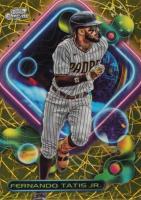2023 Topps Cosmic Chrome #61 Fernando Tatis Jr. Gold Interstellar Baseball Card
