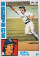 1984 O-Pee-Chee #10 Robin Yount Baseball Card