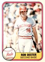 1981 Fleer #218 Ron Oester Baseball Card