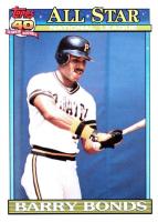 1991 O-Pee-Chee #401 Barry Bonds Baseball Card