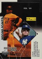 1999 Upper Deck #532 Roger Clemens Baseball Card