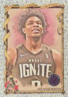 2023 Topps Allen & Ginter #265 Scoot Henderson Foil Filigree Basketball Card