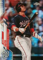2020 Topps Chrome #12 Juan Soto Prism Refractor Baseball Card
