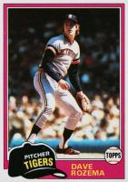 1981 Topps #614 Dave Rozema Baseball Card