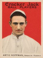 1915 Cracker Jack #9 Artie Hoffman Correct spell Hofman Baseball Card