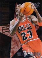 1996 Ultra Starring Role  #4 Michael Jordan Basketball Card