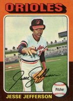 1975 Topps Mini #539 Jesse Jefferson Baseball Card
