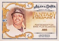 2018 Topps Allen & Ginter Fantasy Goldmine #FG-18 Reggie Jackson Baseball Card